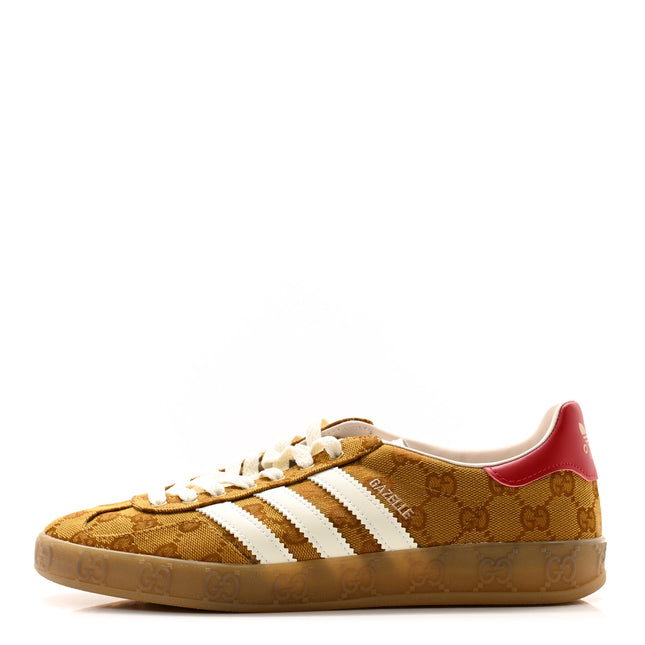 Adidas x Gucci Gazelle Monogram Beige Brown
