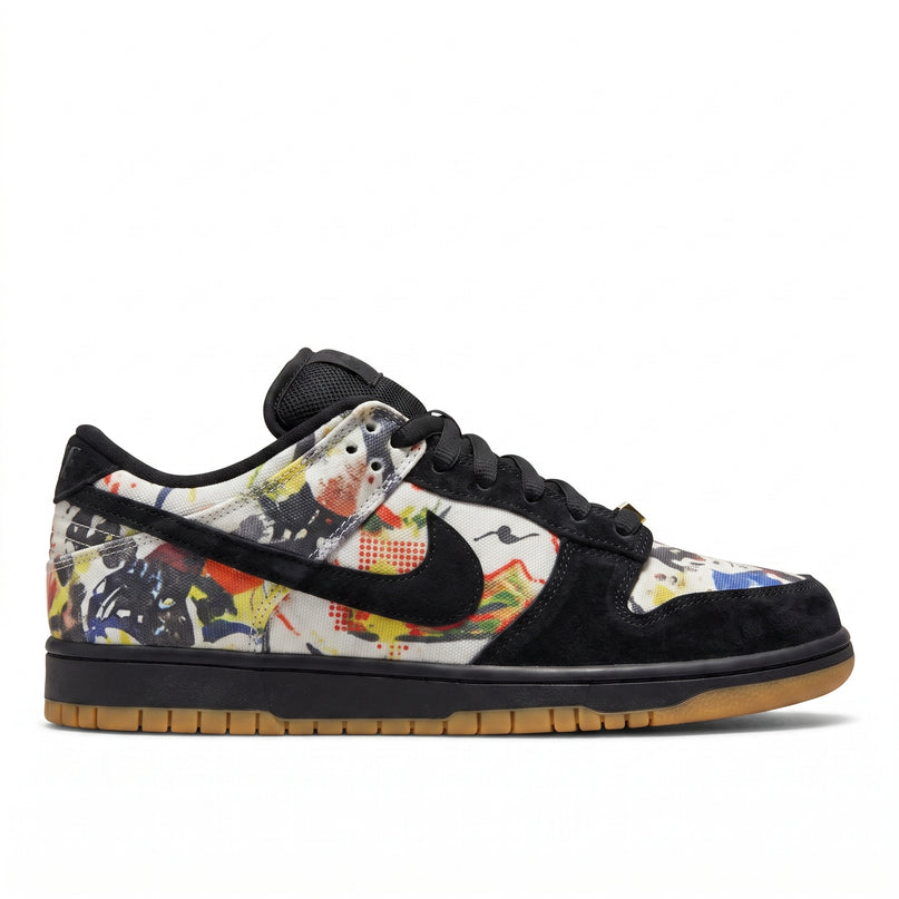 Nike SB Dunk Low x Supreme Rammellzee — Side profile