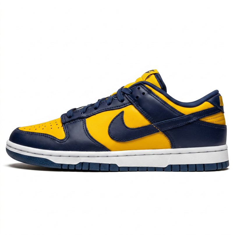 Nike Dunk Low Michigan — Side profile