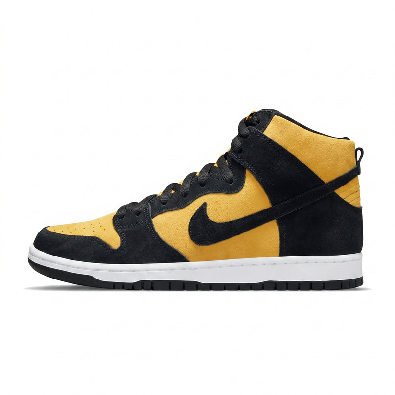 Nike SB Dunk High Reverse Goldenrod — Hero limpia