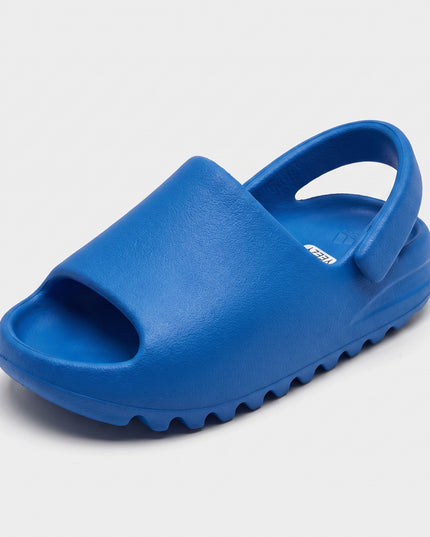 Adidas Yeezy Slide Azure (Infant) — 3/4 studio angle