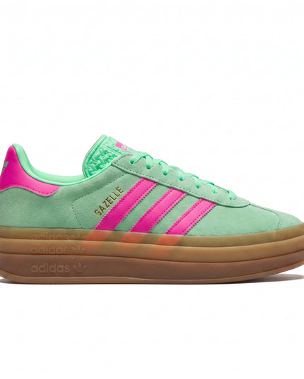 Adidas Gazelle Bold Pulse Mint Pink (W) — Side profile