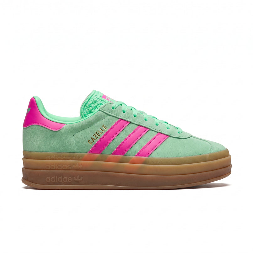 Adidas Gazelle Bold Pulse Mint Pink (W) — Side profile