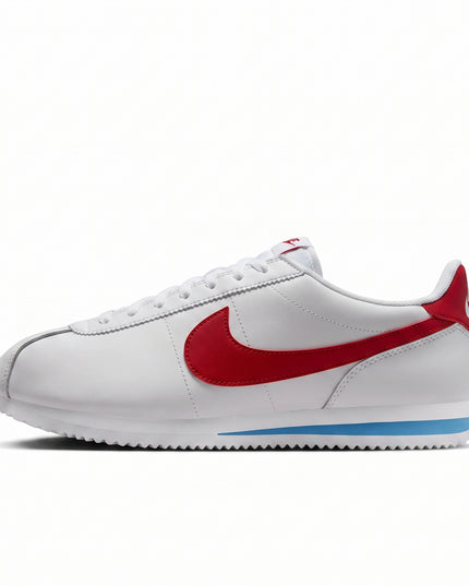 Nike Cortez White University Red Blue — Hero limpia