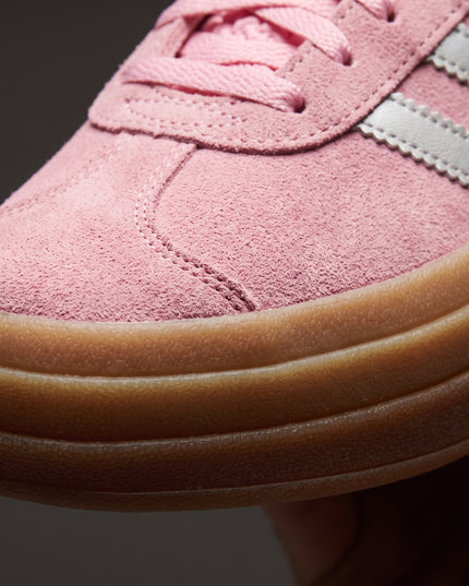 Adidas Gazelle Bold True Pink (W) — Premium detail close-up