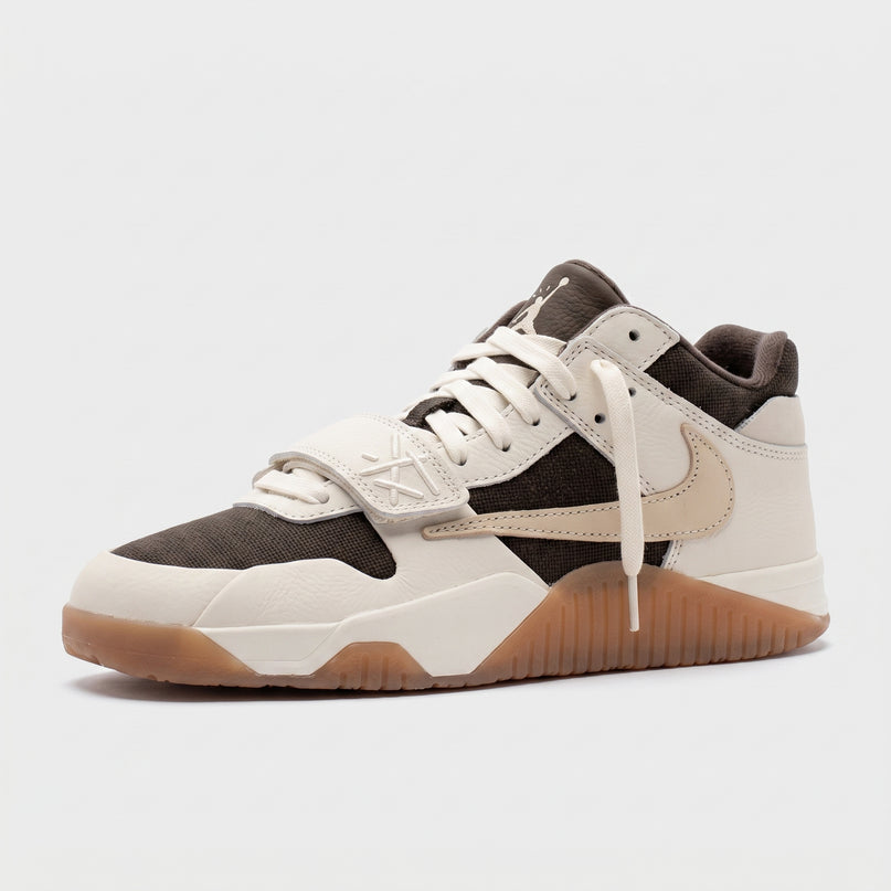 Jordan Travis Jumpman Cactus Jack Sail — 3/4 studio angle