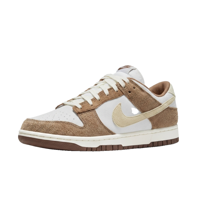 Nike Dunk Low PRM Medium Curry — 3/4 studio angle