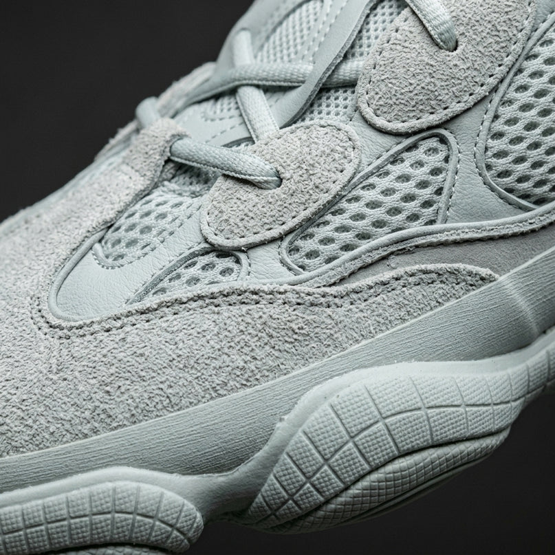 Yeezy 500 Salt — Premium detail close-up