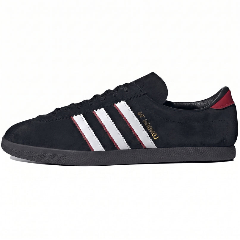 Adidas London 96 "Black" — Hero limpia