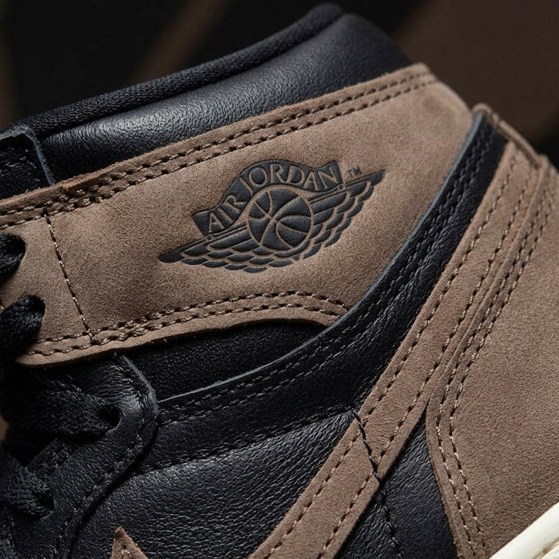 Air Jordan 1 High OG Palomino (GS) — Premium detail close-up