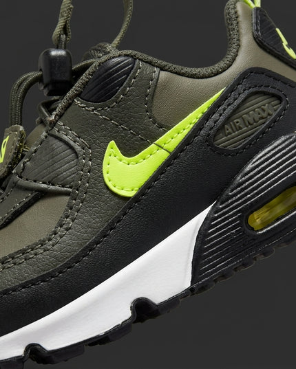 Air max 90 medium olive td — Premium detail close-up