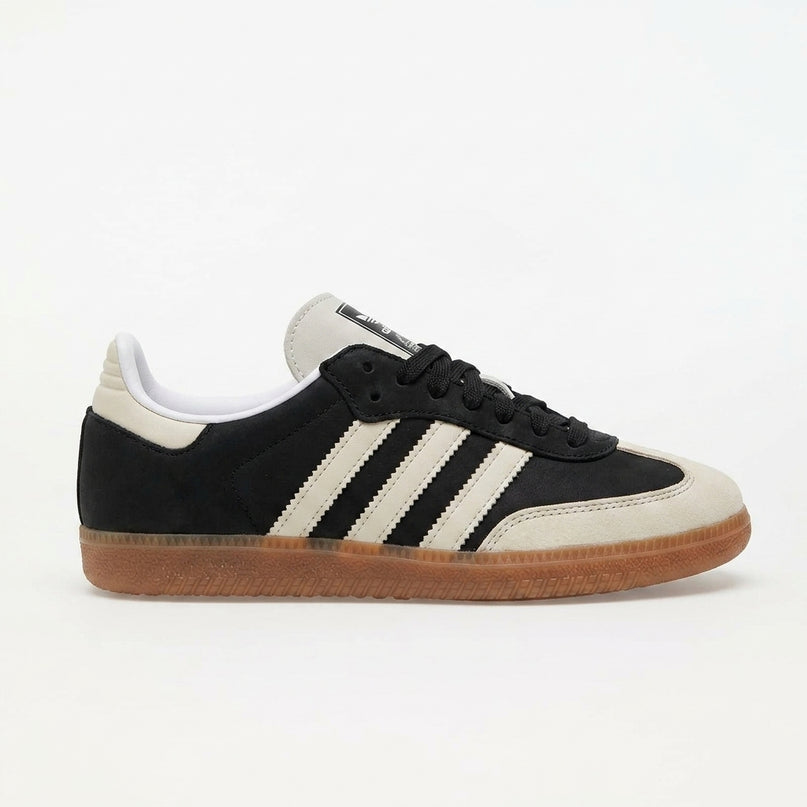 Adidas Samba Core Black Wonder White — Side profile