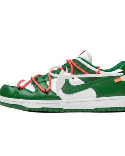 Nike dunk low off white pine green — Hero limpia
