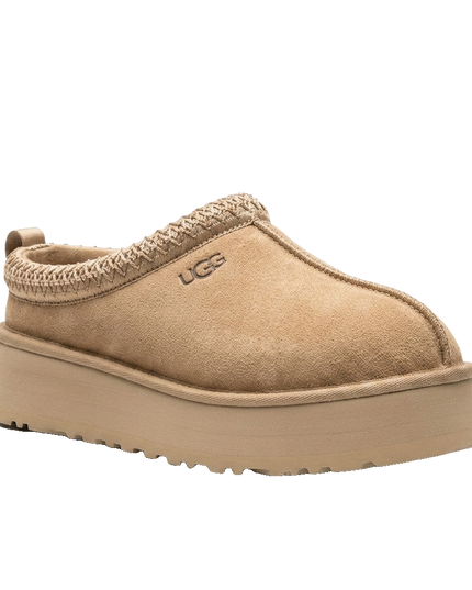 UGG Tazz slipper Sand — 3/4 studio angle