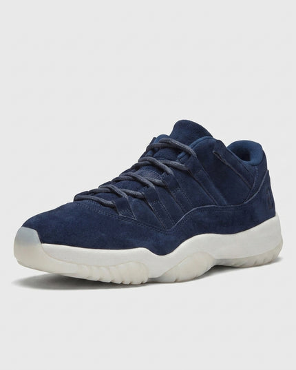 Jordan 11 Retro Low Derek Jeter RE2PECT — 3/4 studio angle