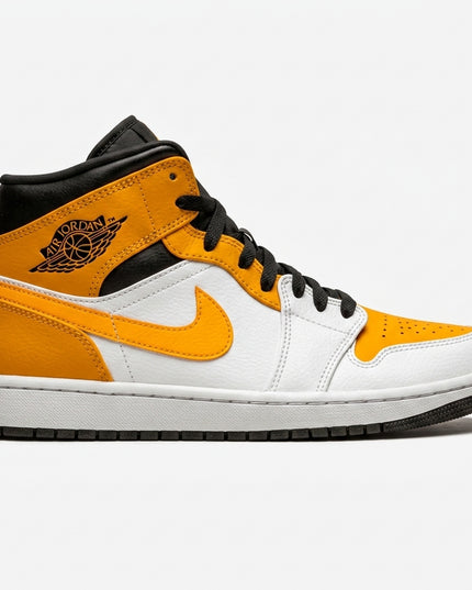 jordan 1 mid university gold — Side profile