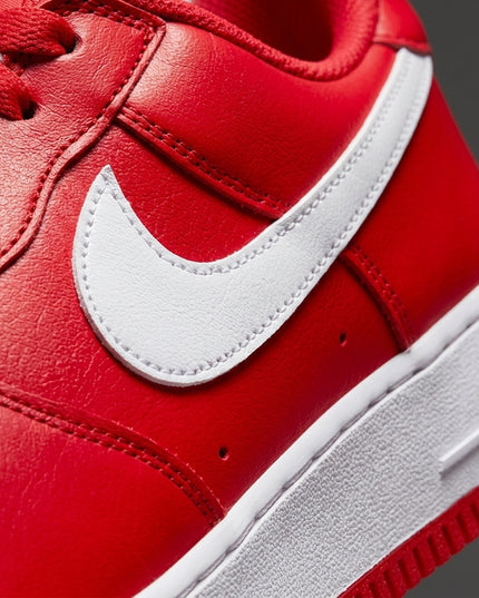 air force 1 university red — Premium detail close-up