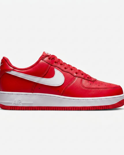 air force 1 university red — Side profile