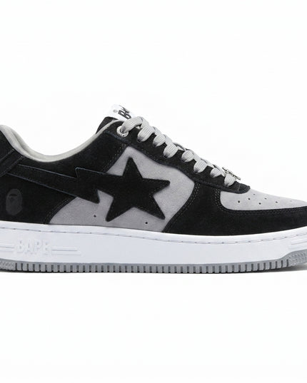 Bape Sta Black Suede — Side profile