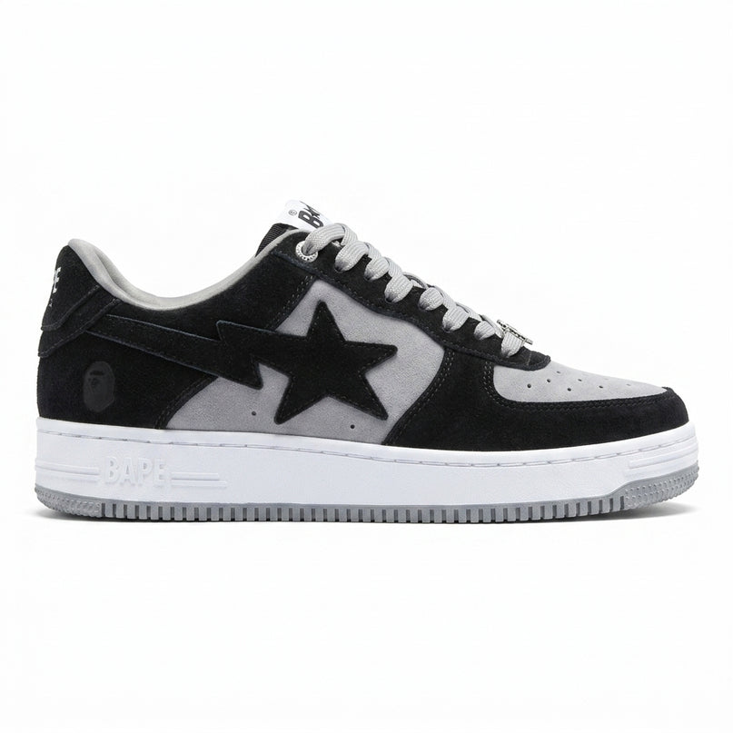 Bape Sta Black Suede — Side profile