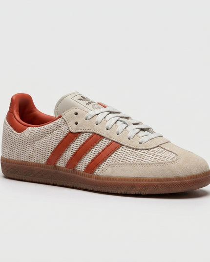 Adidas Samba Preloved Red — 3/4 studio angle