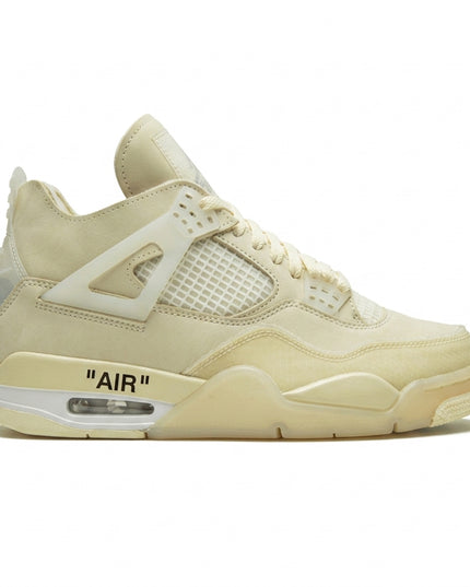 Jordan 4 Off White Sail — Side profile