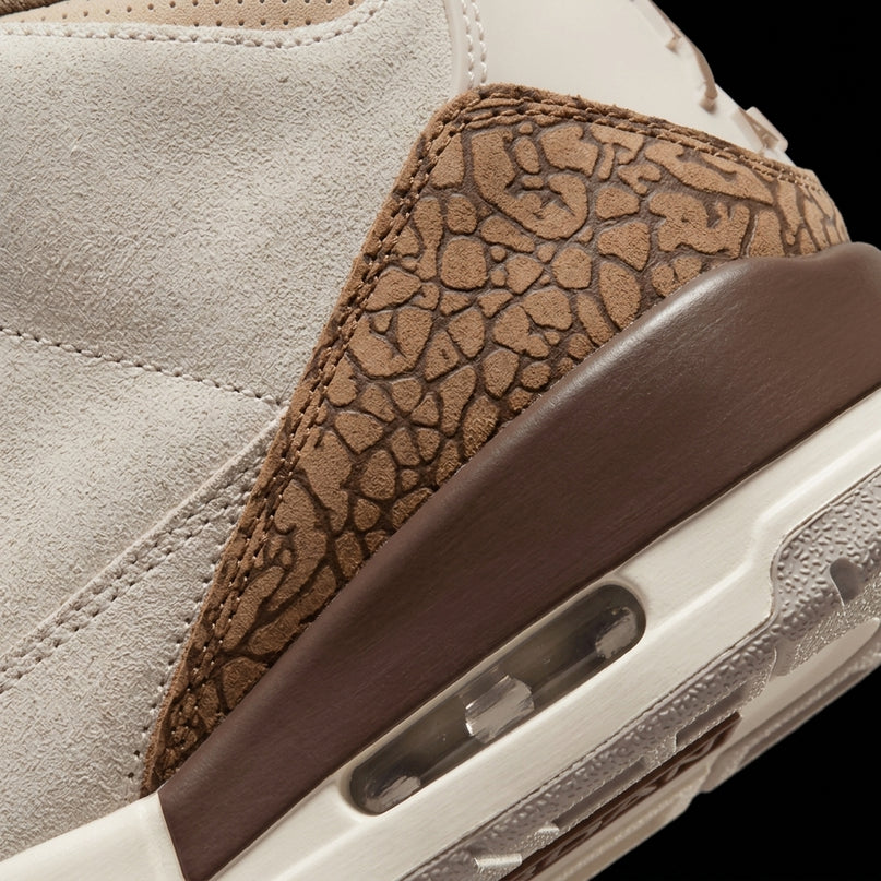 Jordan 3 Palomino PS — Premium detail close-up