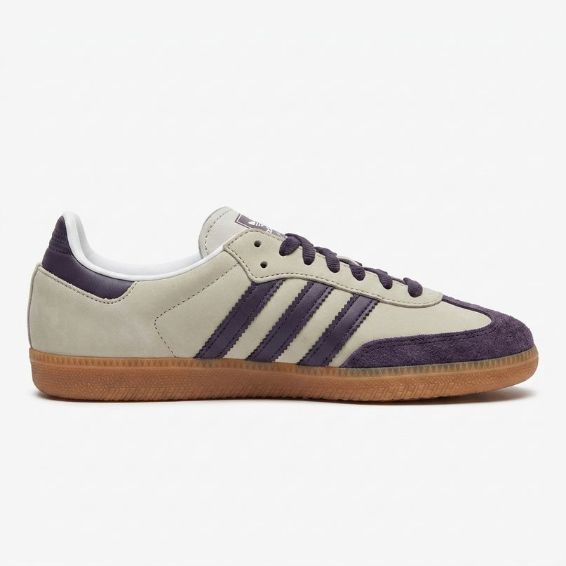 Adidas Samba Putty Grey — Side profile