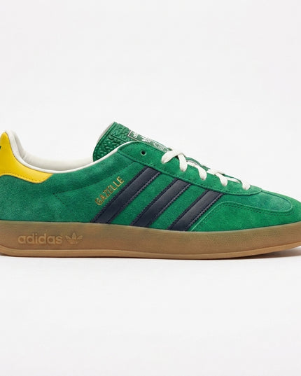 Adidas Gazelle indoor size? exclusief green jamaica — Side profile