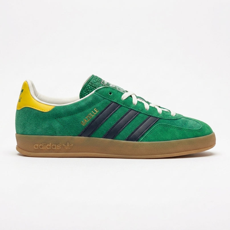 Adidas Gazelle indoor size? exclusief green jamaica — Side profile