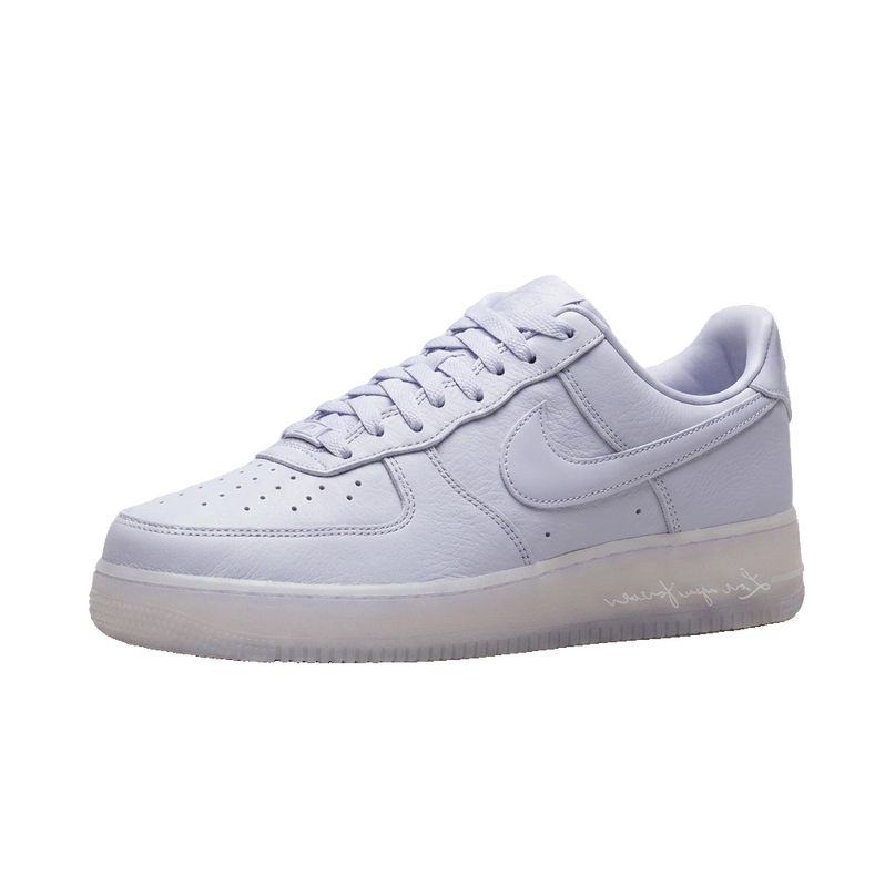 Air Force 1 Low NOCTA Palest Purple — 3/4 studio angle