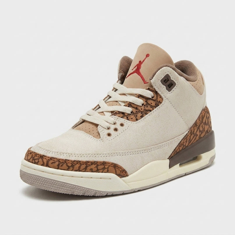Jordan 3 Palomino GS — 3/4 studio angle