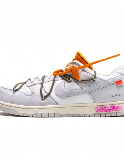 Dunk Low Off-White Lot 22 — Hero limpia