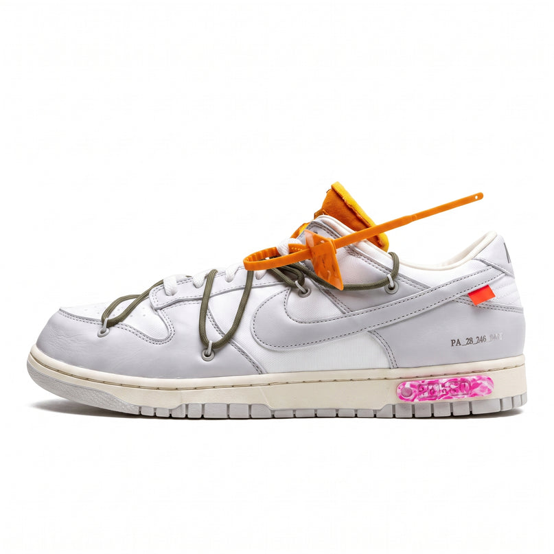 Dunk Low Off-White Lot 22 — Hero limpia