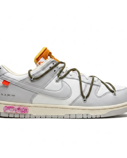 Dunk Low Off-White Lot 22 — Side profile