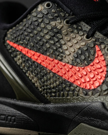 Kobe 6 Protro Italian Camo — Premium detail close-up