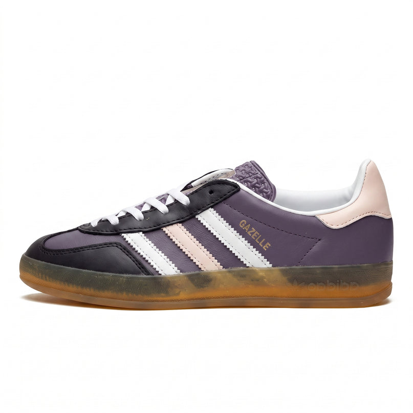 Adidas Gazelle Indoor Shadow Violet Wonder Quartz — Hero limpia