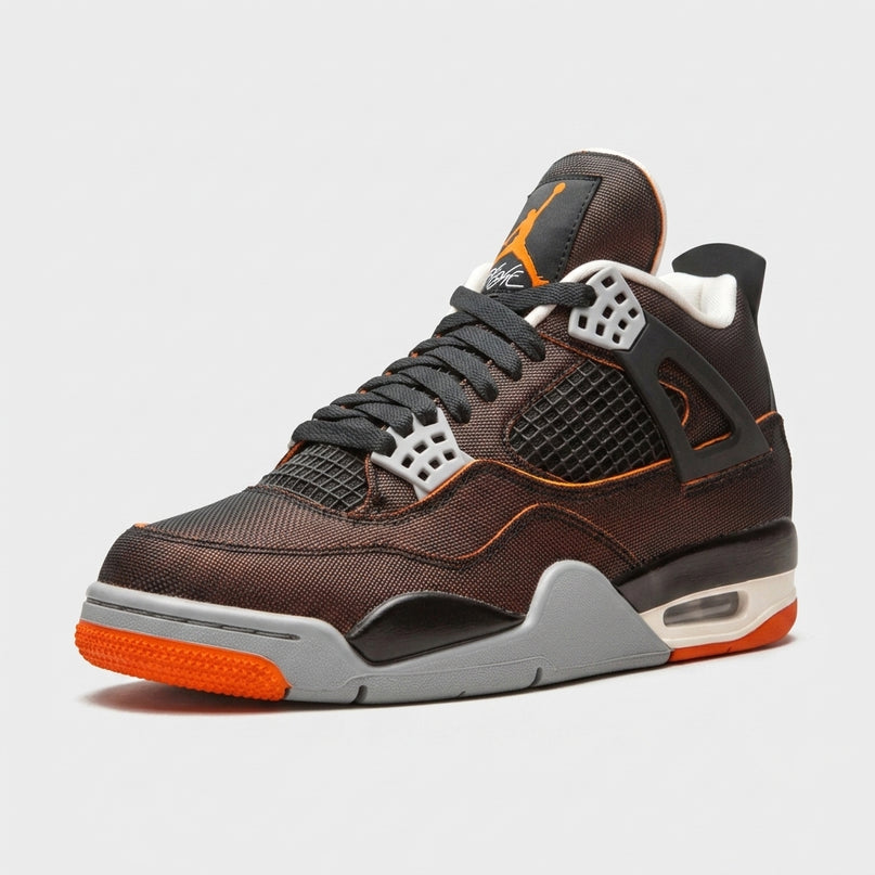 Jordan 4 starfish — 3/4 studio angle