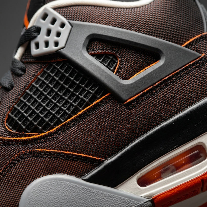 Jordan 4 starfish — Premium detail close-up