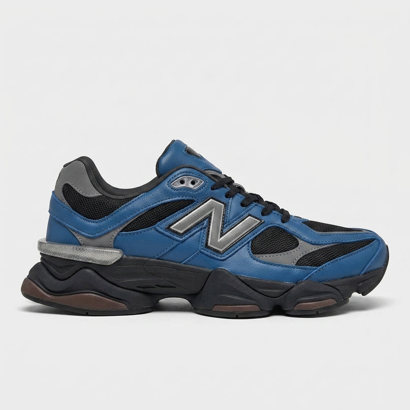 New Balance 9060 Dark Royal Brown — Side profile