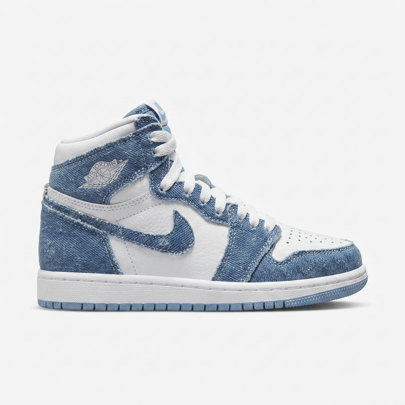 Air Jordan 1 High OG Border Blue Denim (PS) — Side profile