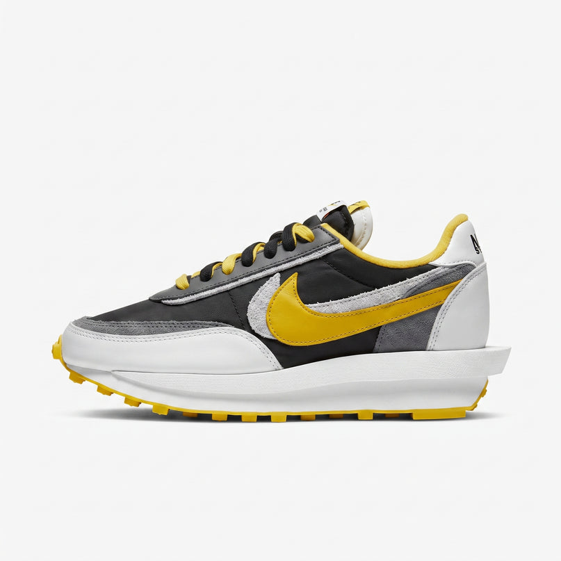 Nike LD Waffle Sacai Undercover Black Bright Citron — Hero limpia