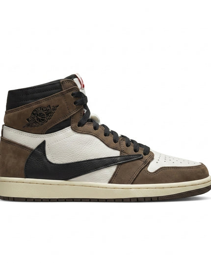 Travis Scott x Air Jordan 1 High OG Mocha — Side profile