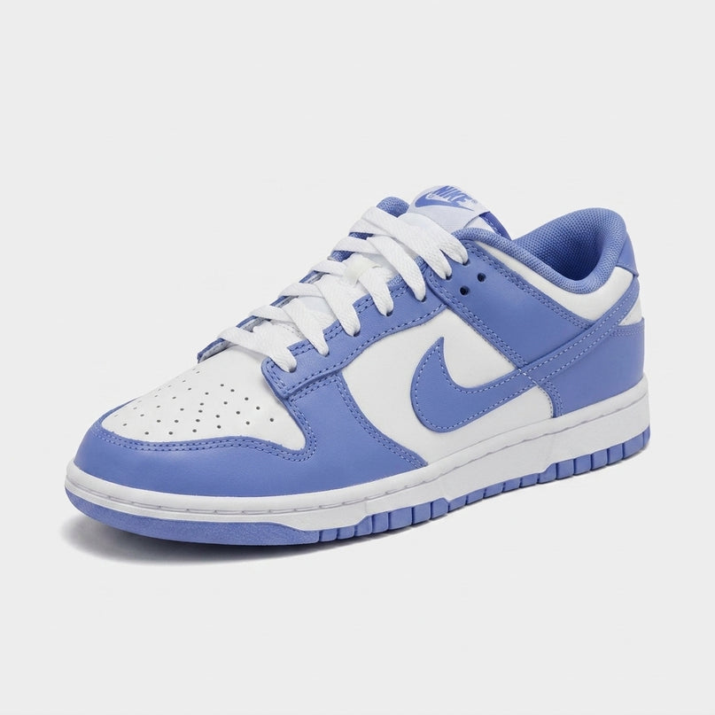 Dunk Low Polar Blue — 3/4 studio angle