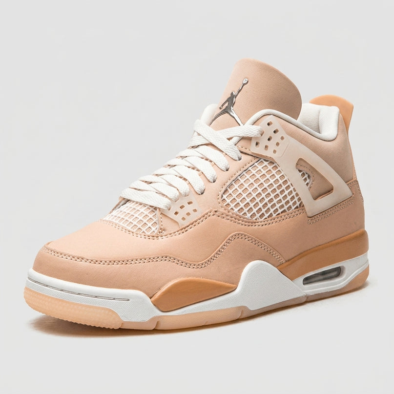 Jordan 4 Shimmer — 3/4 studio angle