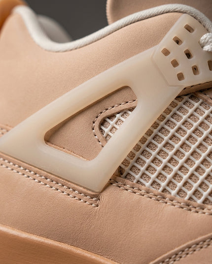 Jordan 4 Shimmer — Premium detail close-up