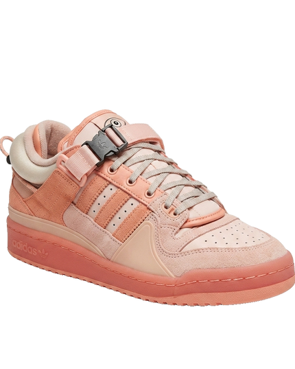 Adidas Forum Low Bad Bunny Easter Egg — 3/4 studio angle