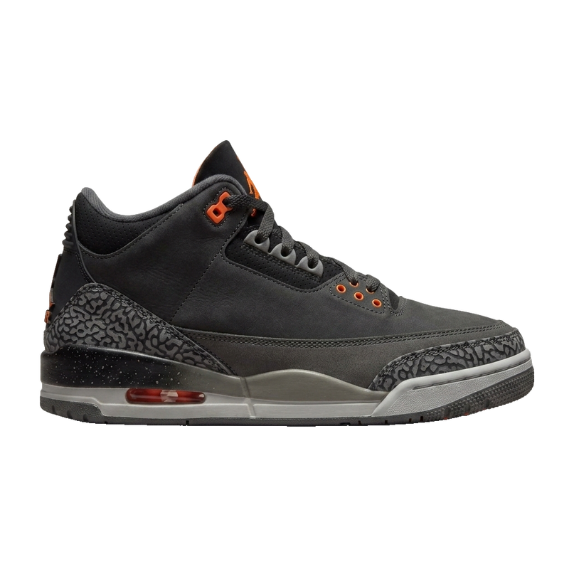 Air Jordan 3 Retro 'Fear' 2023 — Side profile