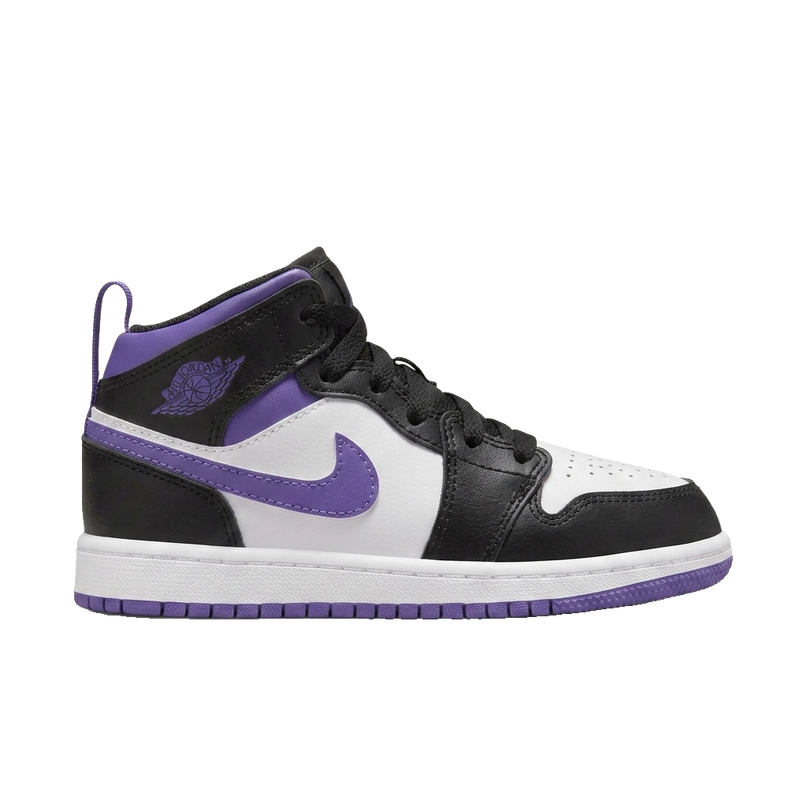 Jordan 1 mid dark iris ps — Side profile