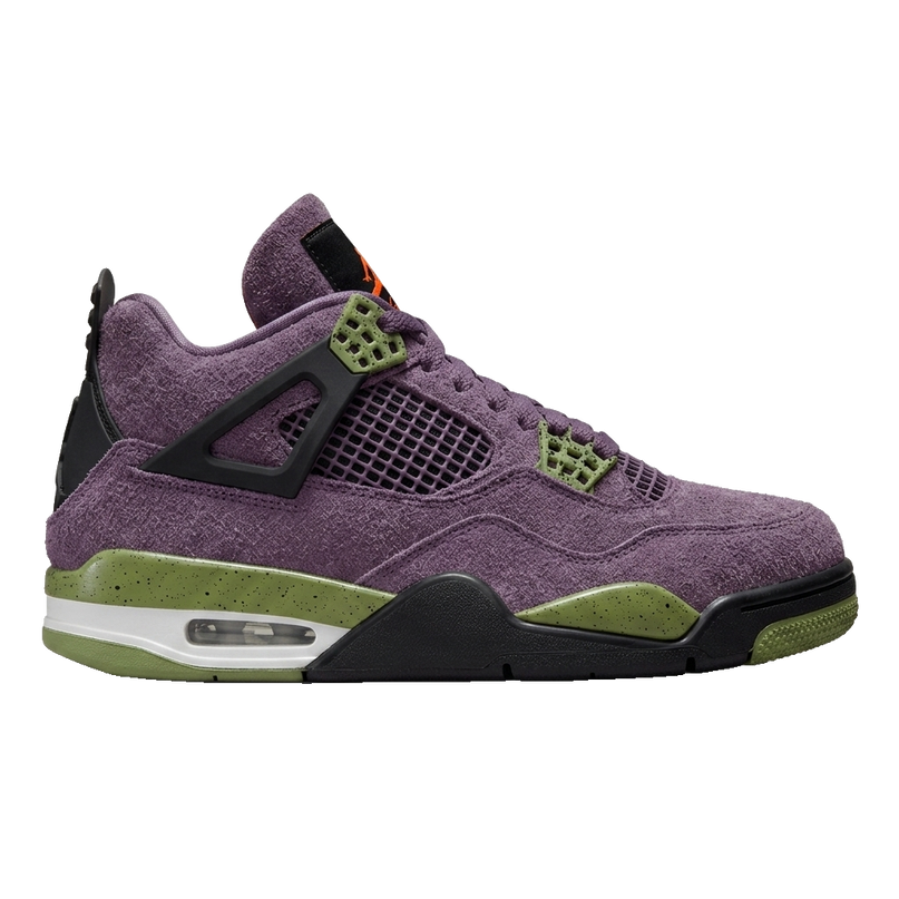 Jordan 4 Canyon Purple — Side profile